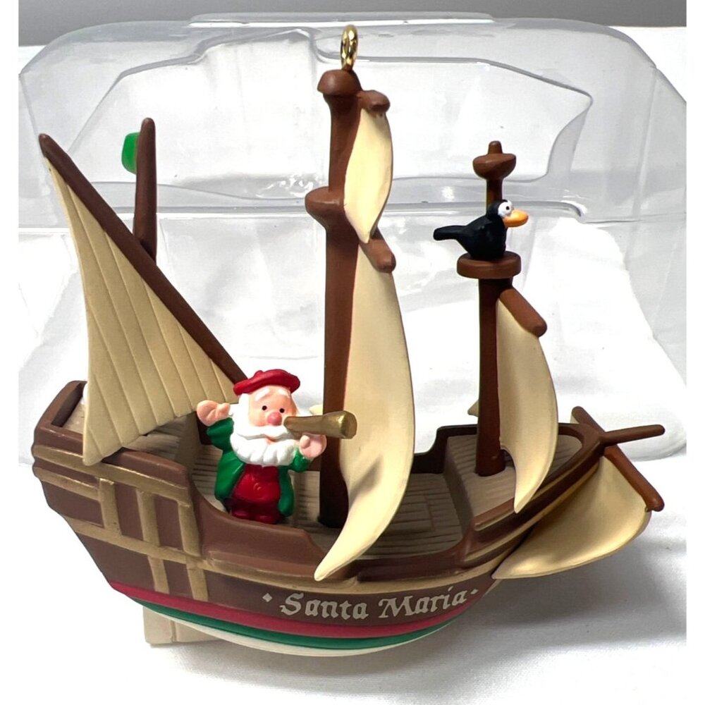 Hallmark Keepsake Ornament Santa Maria 500th Anniversary American Commemorative - Picture 1 of 3